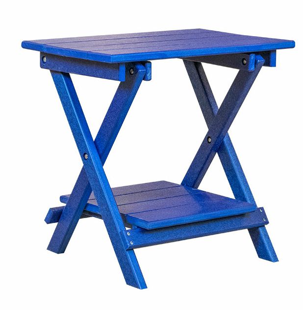 Deluxe Folding Table- Patriot Blue