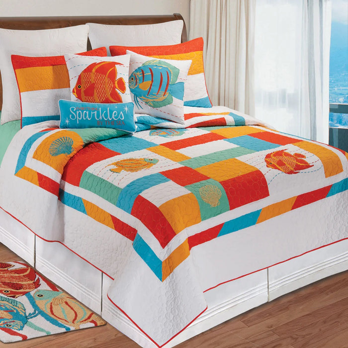 South Seas Quilt Set- King