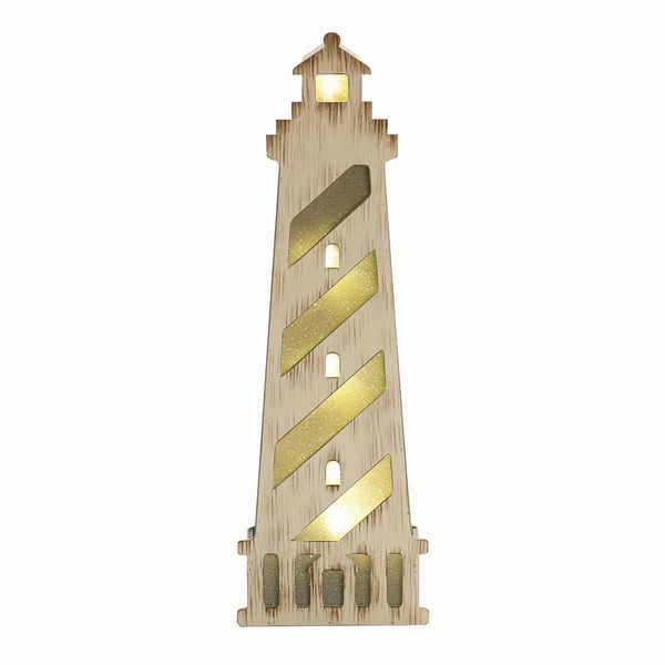 LED Lighthouse Wall Plaque