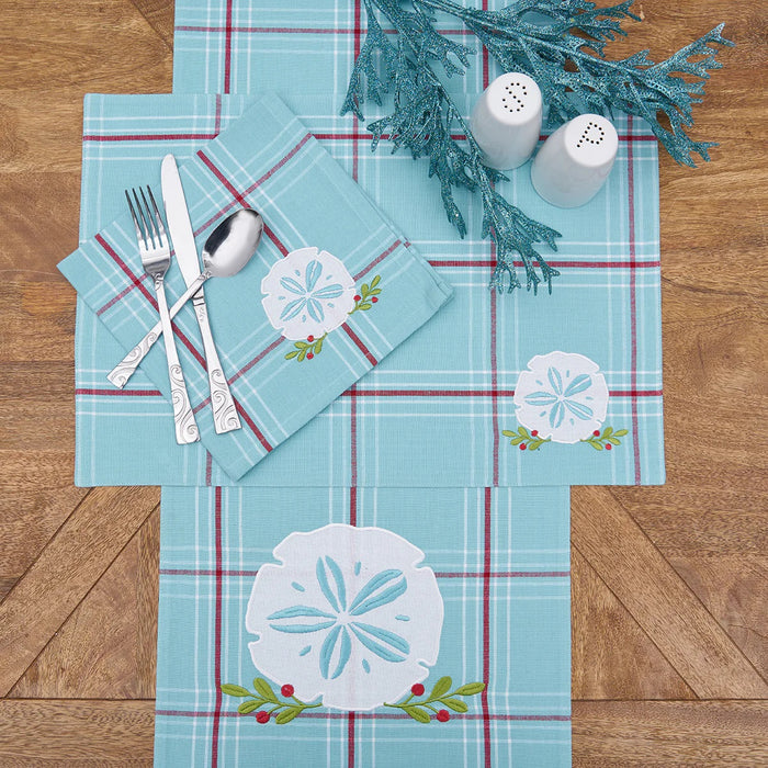 A Coastal Holiday Napkin