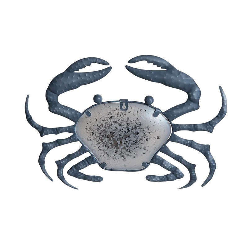 Glass Crab Wall Decor