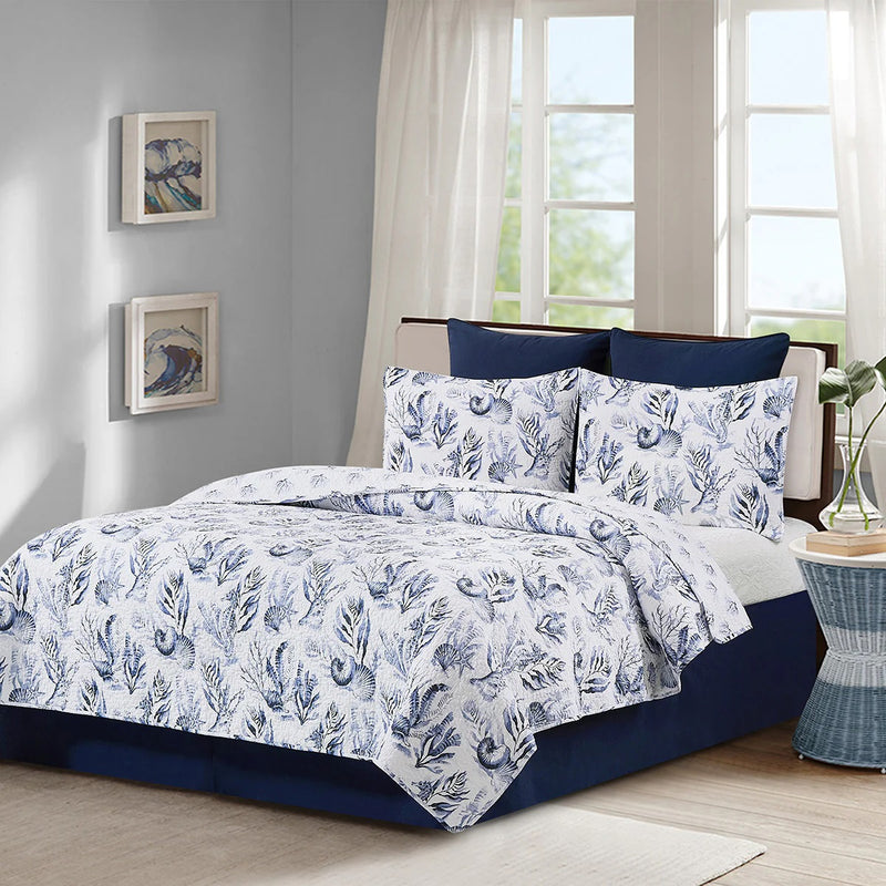 Midnight Lagoon Quilt Set- Twin