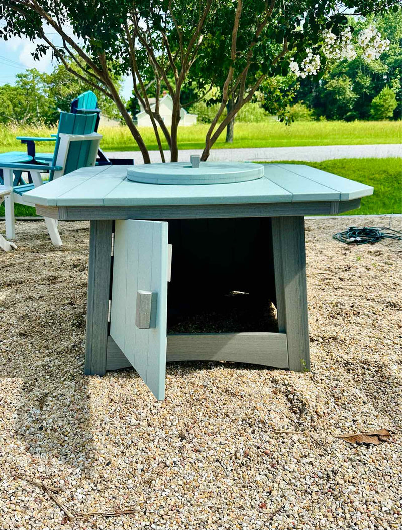 Fire Pit- Mint & Driftwood