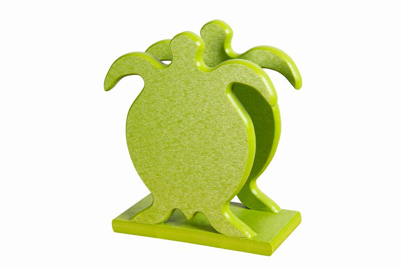 Turtle Napkin Holder- Lime Green