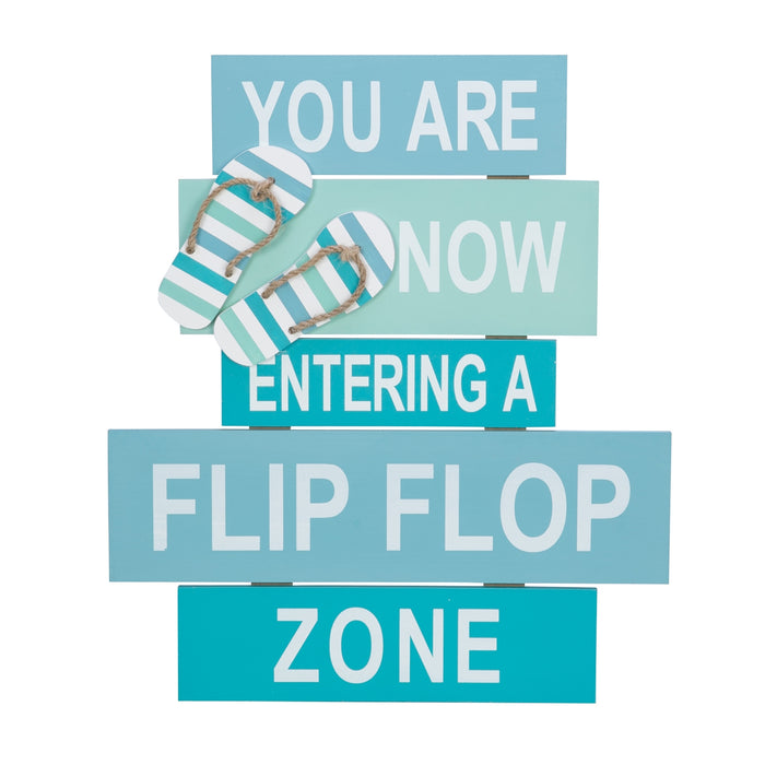 Flip Flop 5 Section Plaque