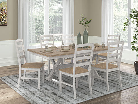 Purlaney Rectangular Butterfly Extension Dining Table