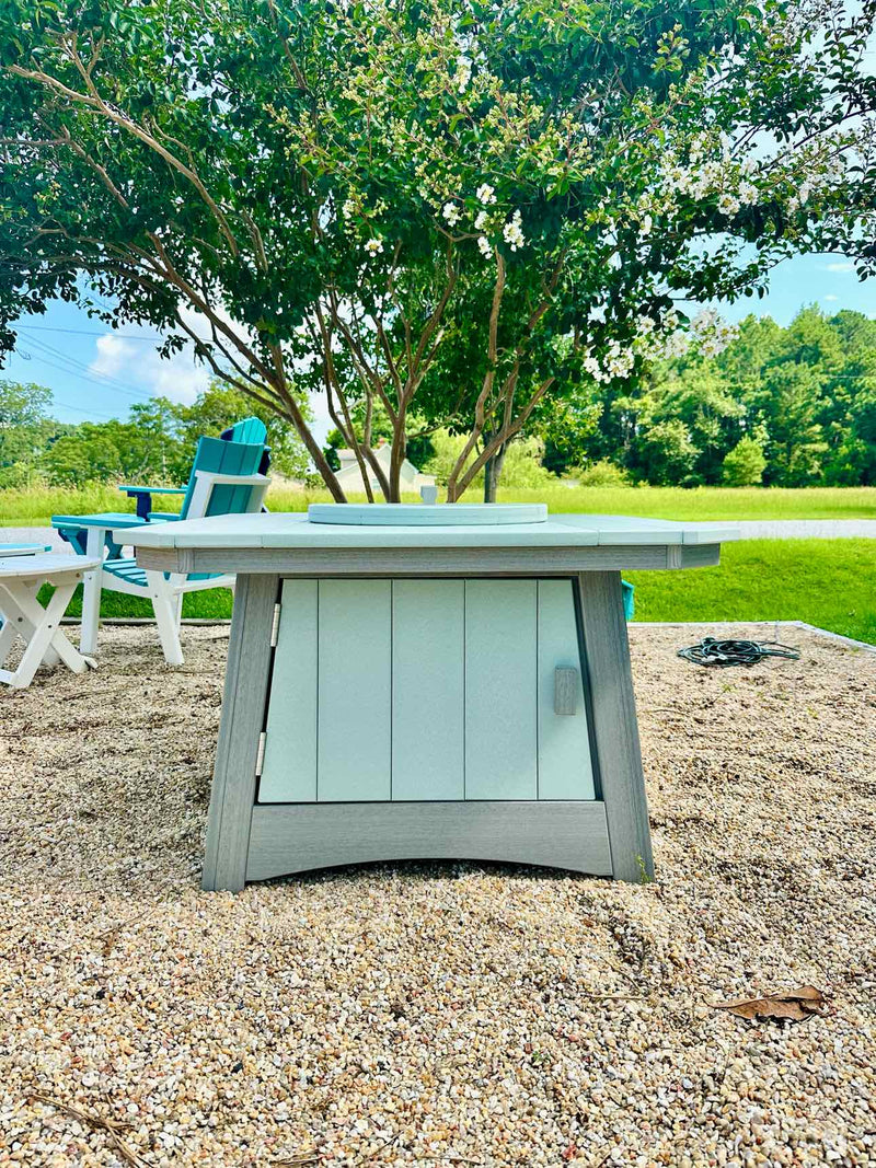 Fire Pit- Mint & Driftwood