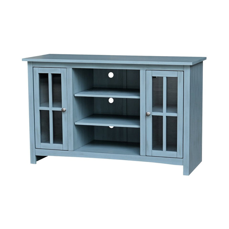Open TV Stand- Ocean Blue