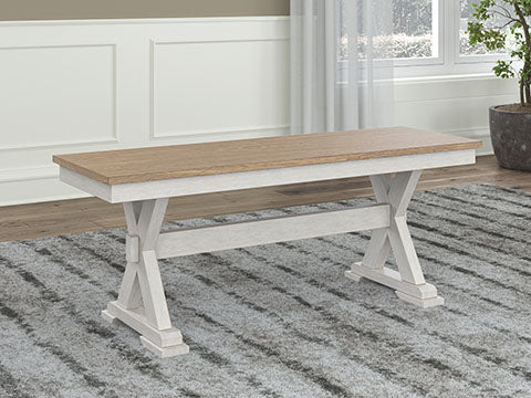 Purlaney Large Dining Room Bench