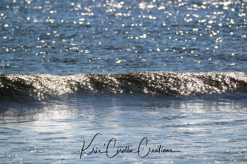 Kris' Corolla Creations 30" x 40" Wall Canvas- Crystal Waters