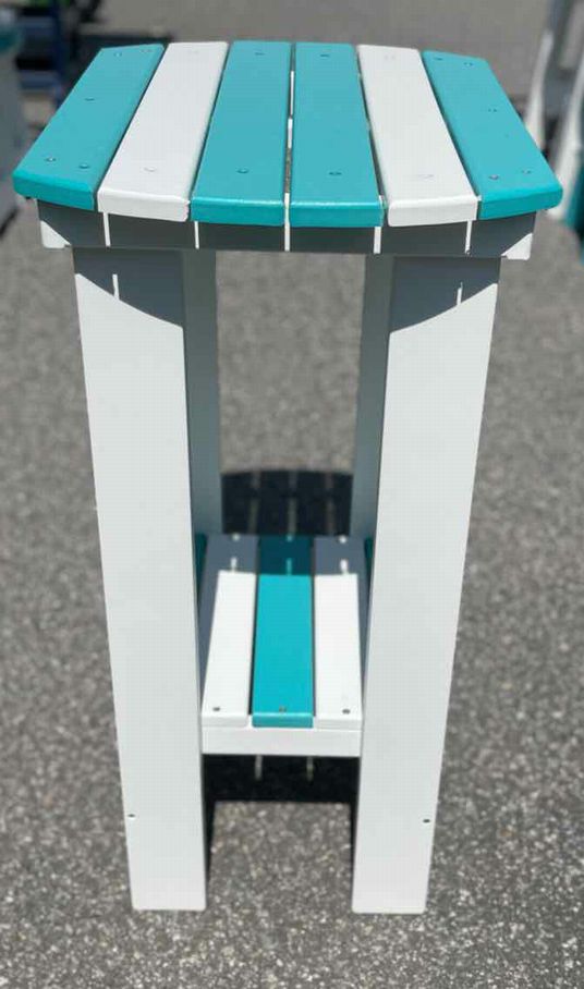 36" High Oval End Table