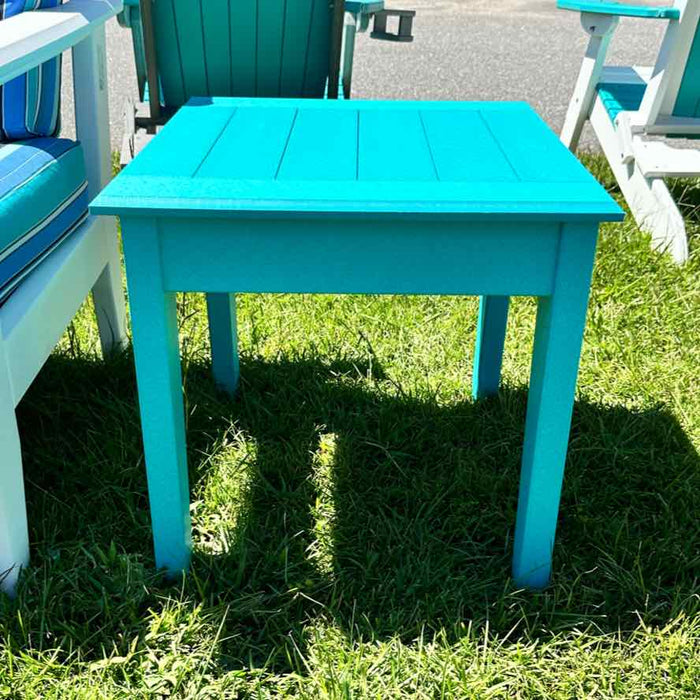 Leisure Living II Series End Table- Aruba Blue