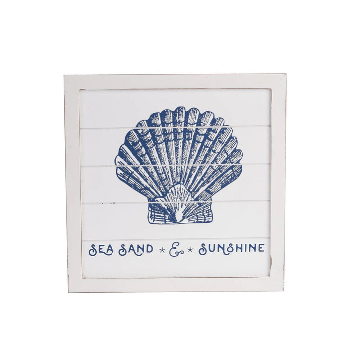 Scallop Shell Wall Plaque