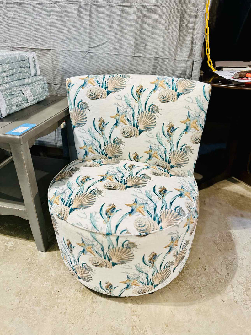 Armless Barrel Chair- Horace Spa