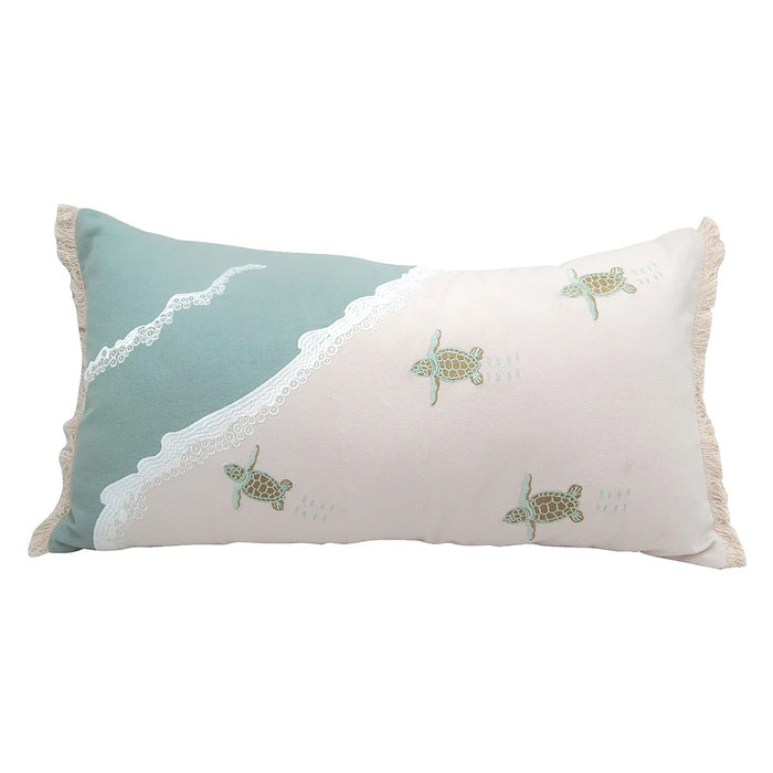 Turtle Migration Pillow