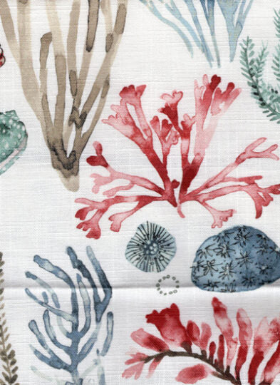 Armless Barrel Chair- Nat Coral