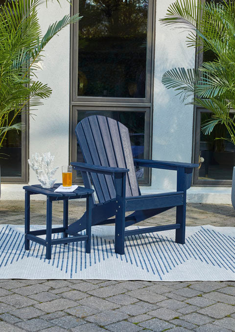 Sundown Treasure End Table- Blue