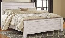 Willowton Panel Bed Set- King