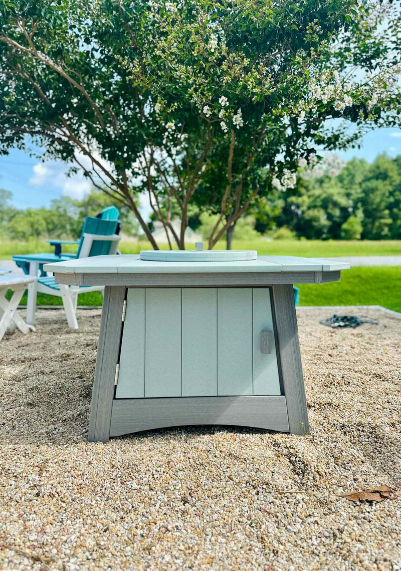 Fire Pit- Mint & Driftwood