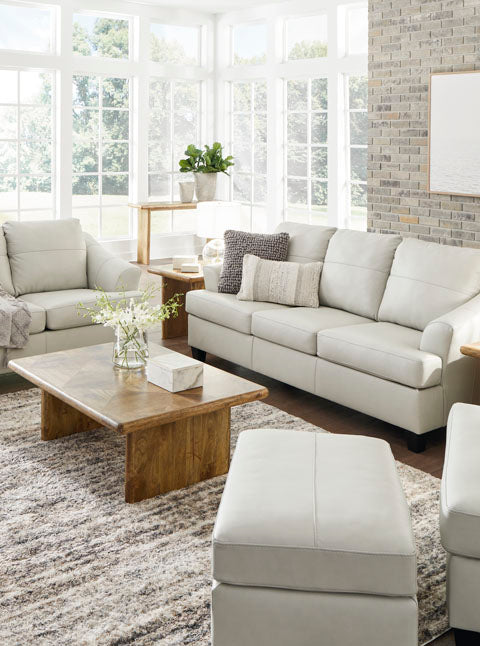 Genoa Loveseat- Coconut