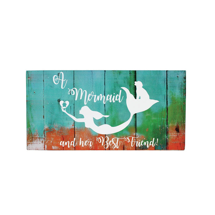 Mermaid Friend Plaque