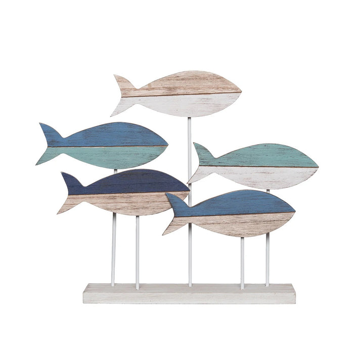 School of Fish Figurine