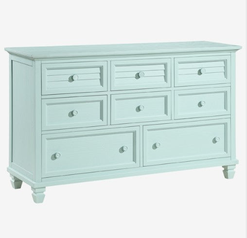 Seawatch 8-Drawer Dresser- Seaglass
