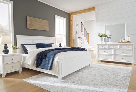 Fortman Complete Panel Bed- King