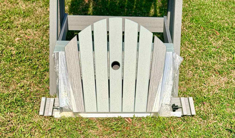 Big Kahuna Attachment Table- Mint & Driftwood