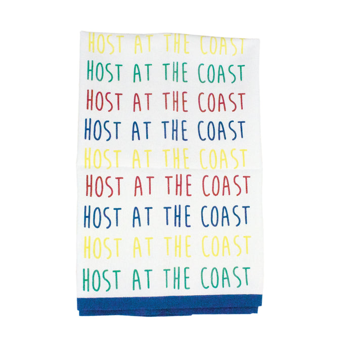 Host at the Coast Tea Towel