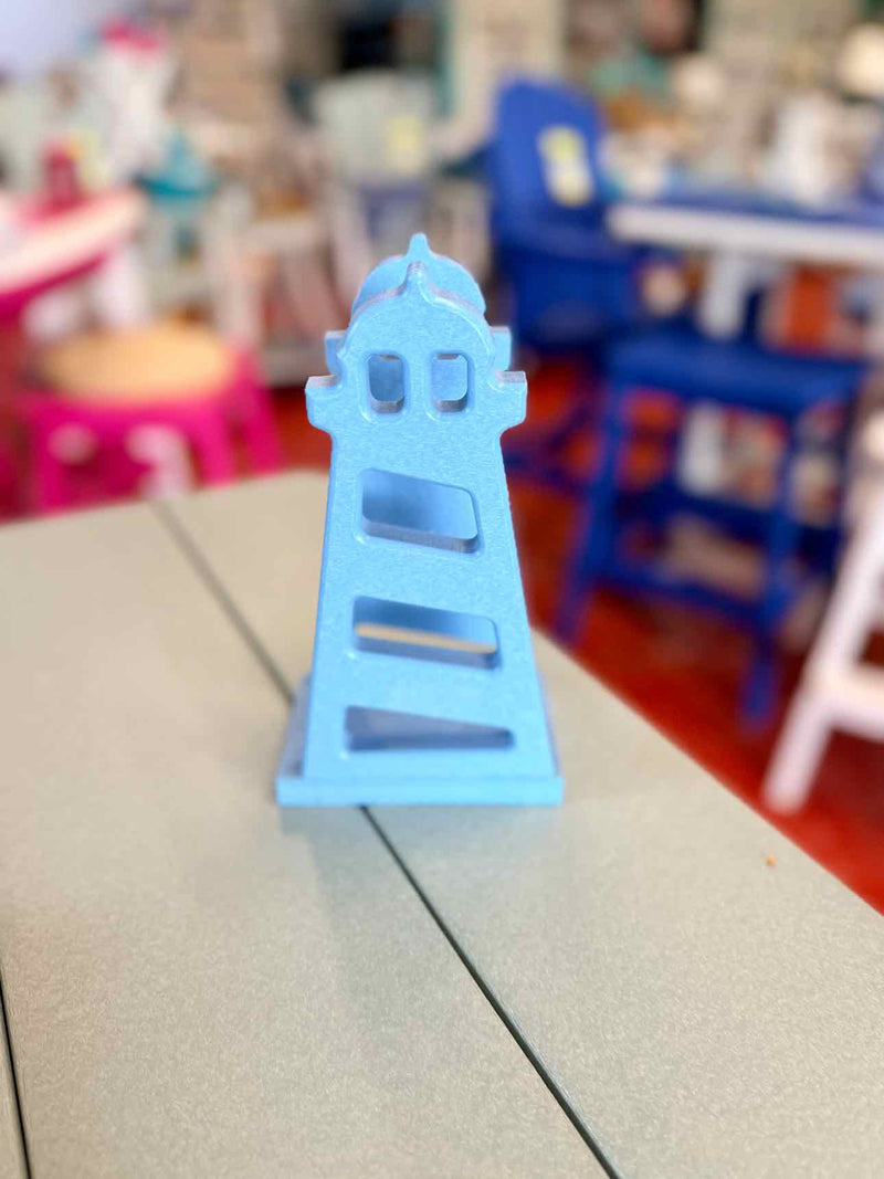 Lighthouse Napkin Holder- Powder Blue