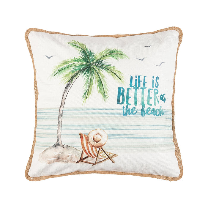 Life is Better at the Beach Pillow