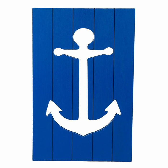 Anchor Cut-Out Wall Plaque