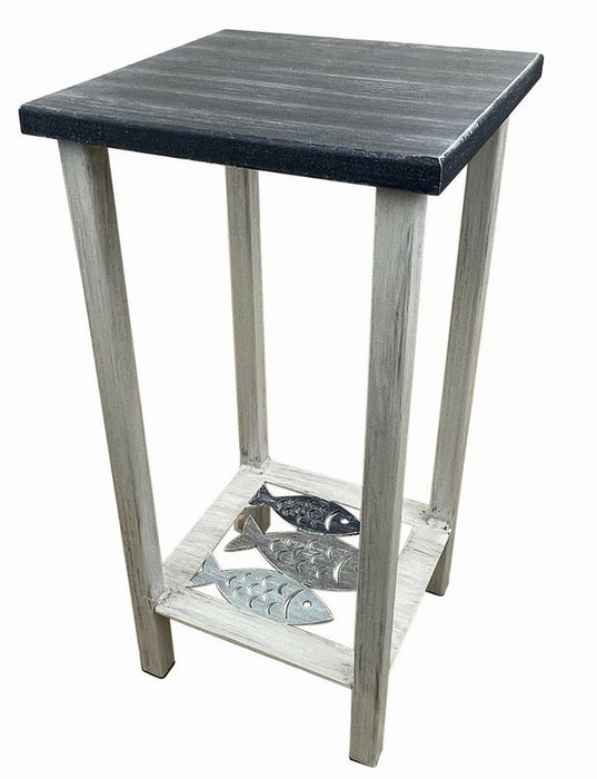 Square Iron School of Fish Drink Table