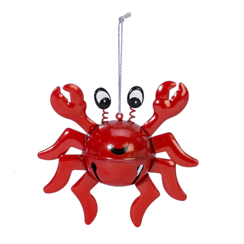Christmas Ornament- Crab Jingle Bell