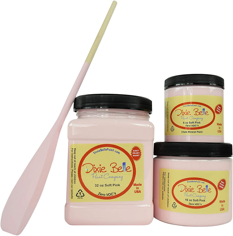 16oz Chalk Mineral Paint- Soft Pink
