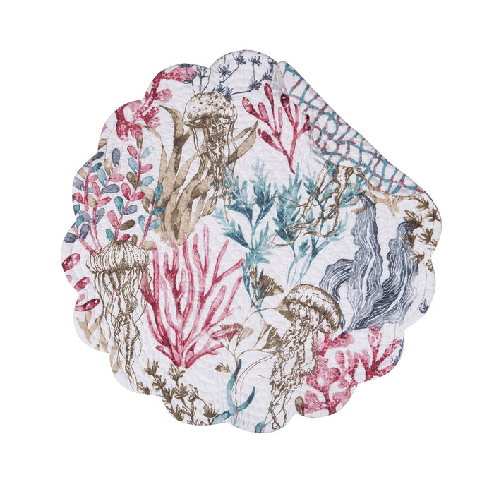 Reversible Placemat- Delphina Reef