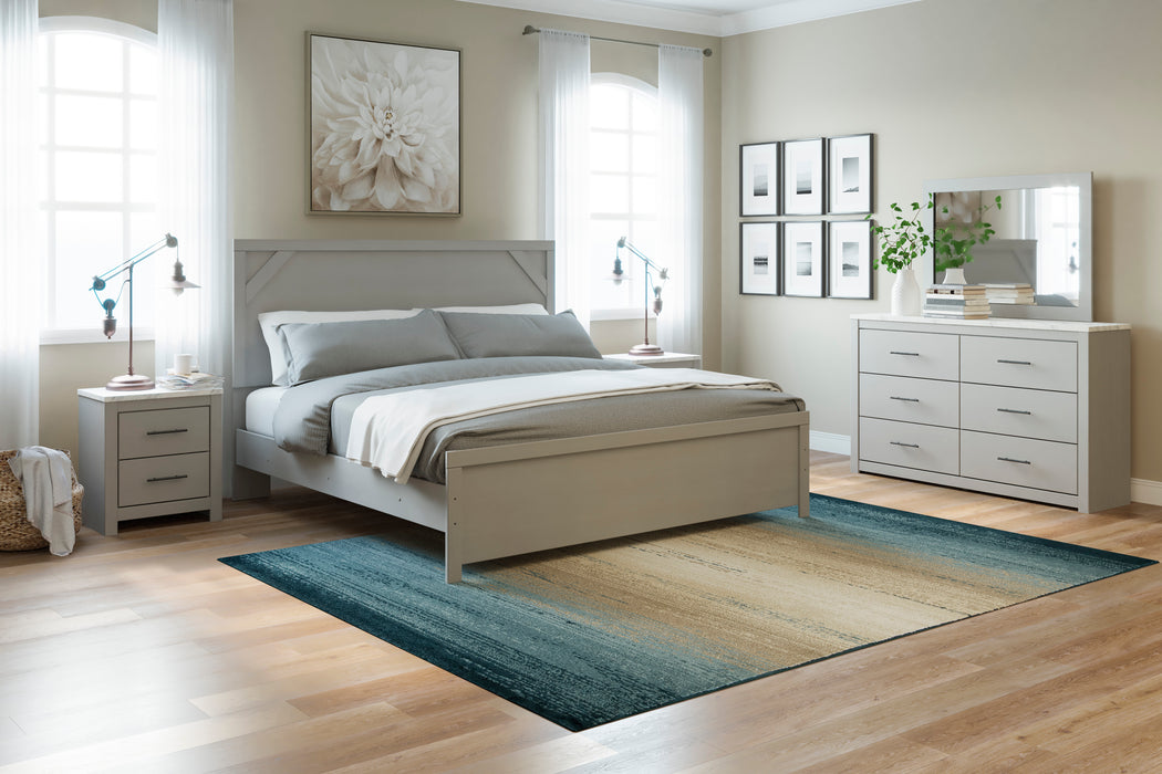 Cottonburg King Panel Bed Set