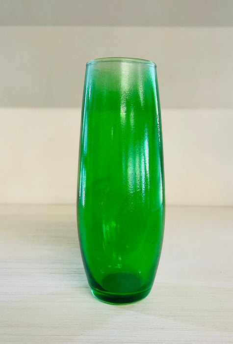 Glass Bud Vase- Green