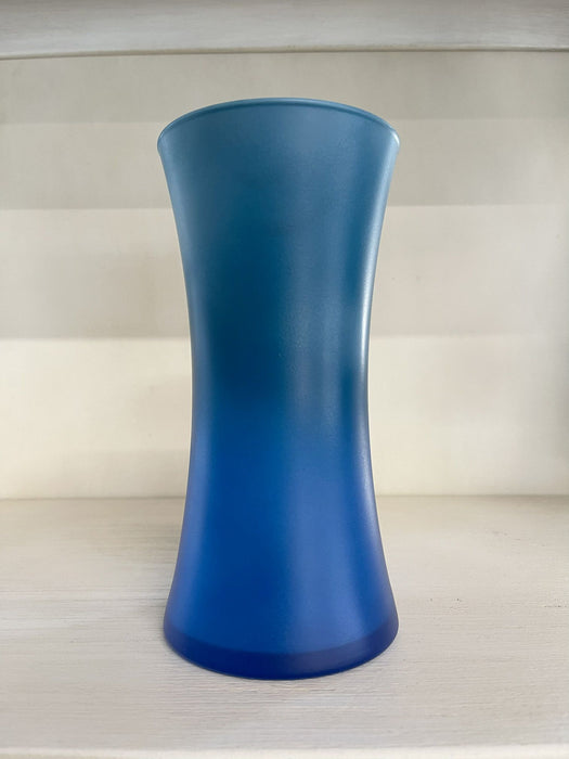 Sydney Glass Vase- Ombre Sea Glass