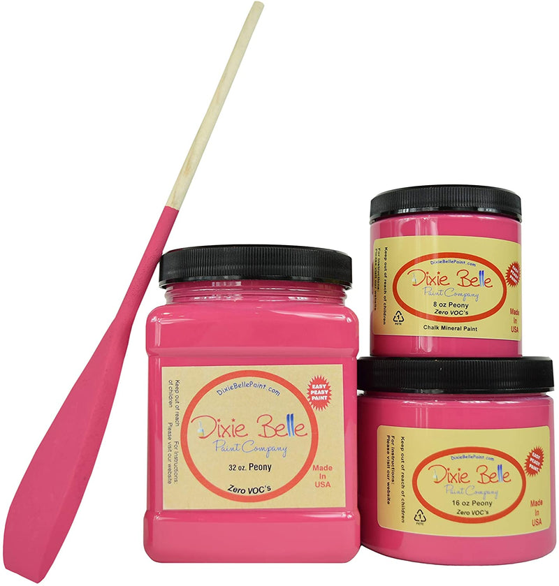 8oz Chalk Mineral Paint- Peony