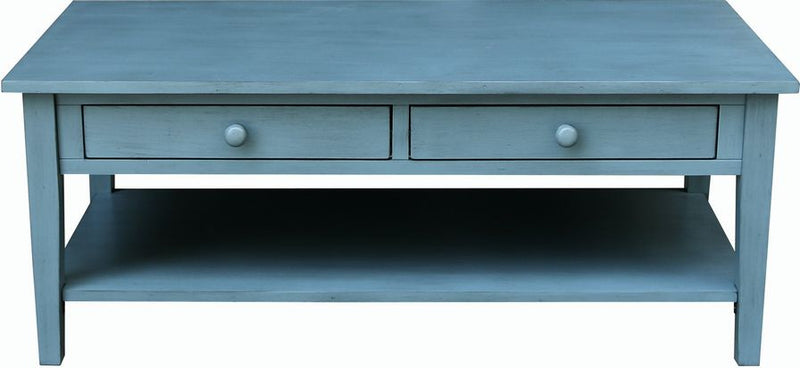 Spencer Coffee Table- Ocean Blue