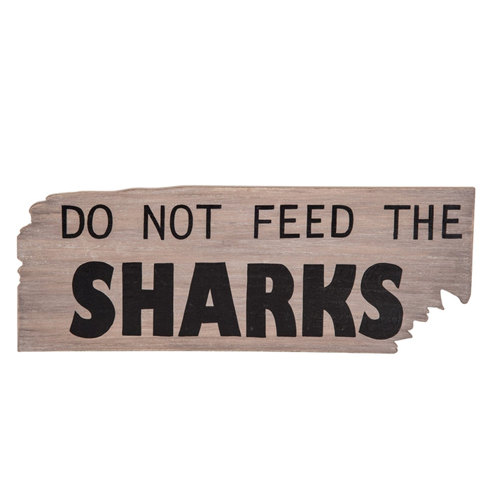 16" MDF Shark Bite Sign