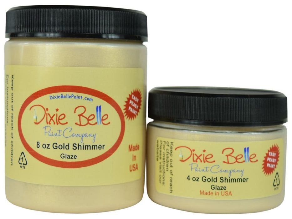 Glaze- Gold Shimmer 4oz.