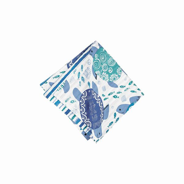 Reversible Napkin- Turtle Bay