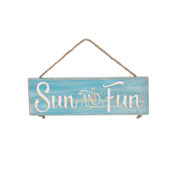 Sun and Fun Wall Sign