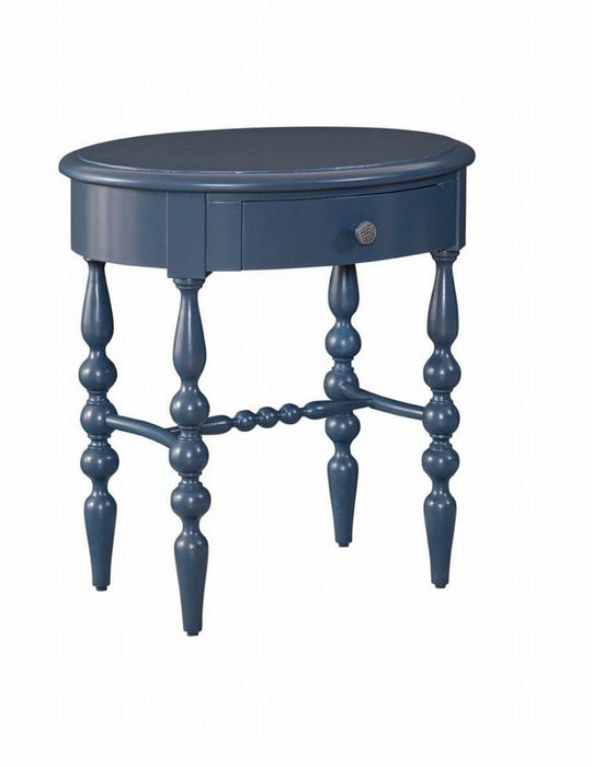 Rodanthe Accent Table- Navy Blue
