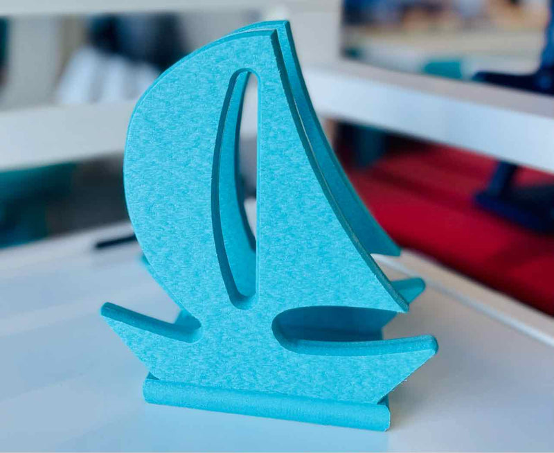 Sailboat Napkin Holder- Aruba Blue