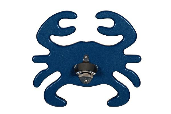 Crab Wall Bottle Opener- Patriot Blue