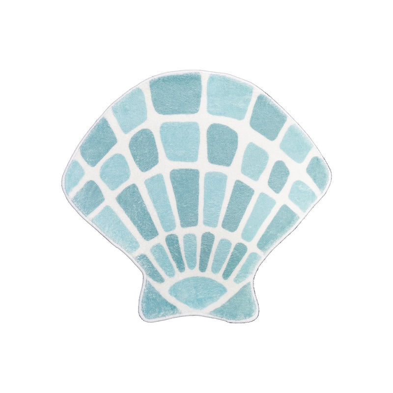 Figural Floor Mat- Scallop Shell